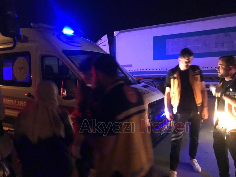 Bakan Sokak ta kaza 2 yaralı