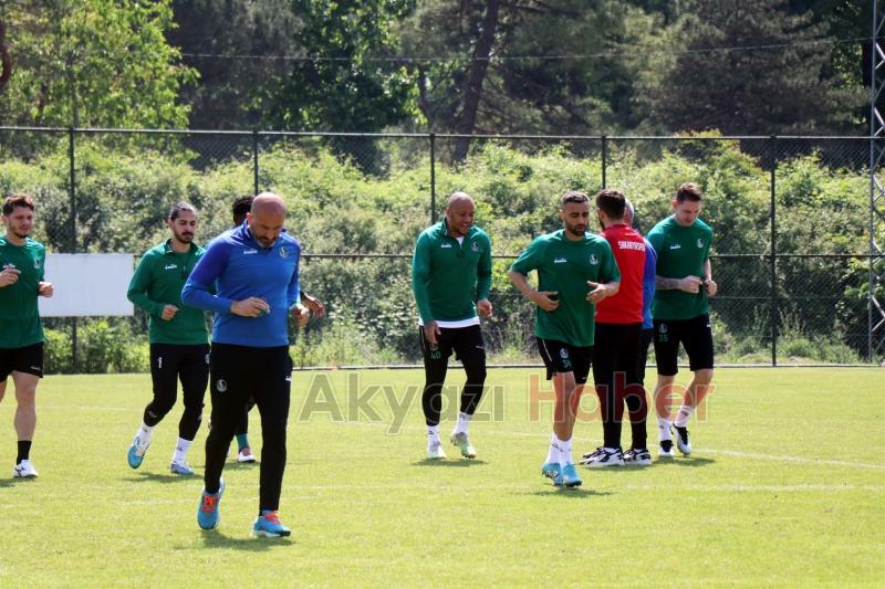 Yeşil siyahlılar final hazırlıklarına devam ediyor