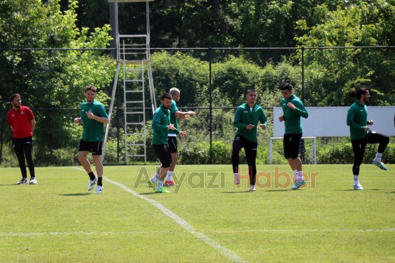 Yeşil siyahlılar final hazırlıklarına devam ediyor