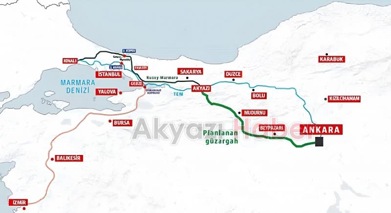Ankara-Akyazı Otoyolu için çalışmalar başlıyor