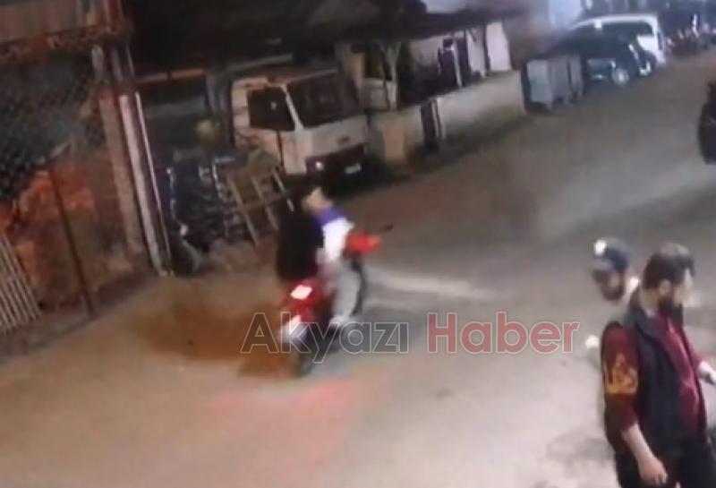 Motosikletle tek teker kaza ile sonuçlanmıştı, görüntüsü ortaya çıktı