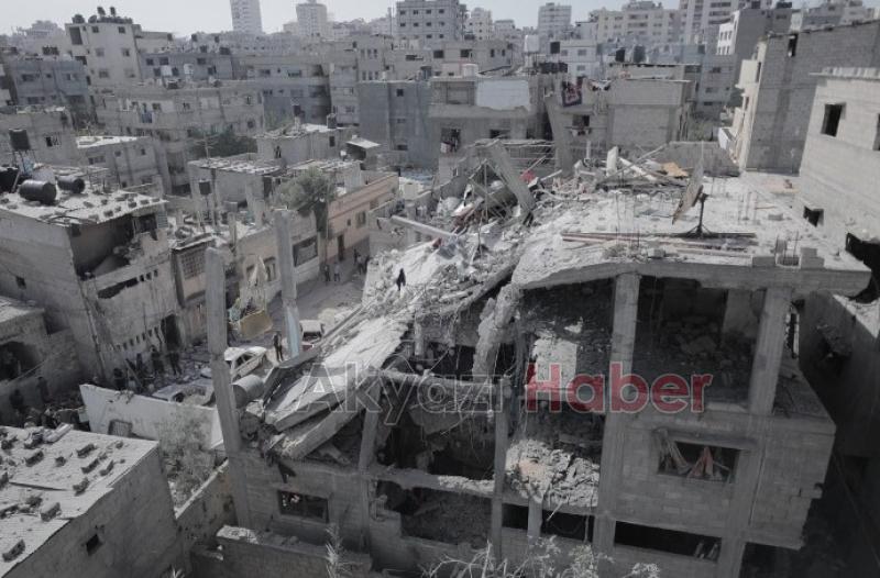 Gazze'de 230 günlük kabus: 77 bin ton patlayıcıyla 87 bin ev yok edildi