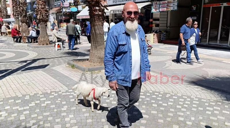 Kuzusu peşinden hiç ayrılmıyor, nereye gitse peşinden geliyor