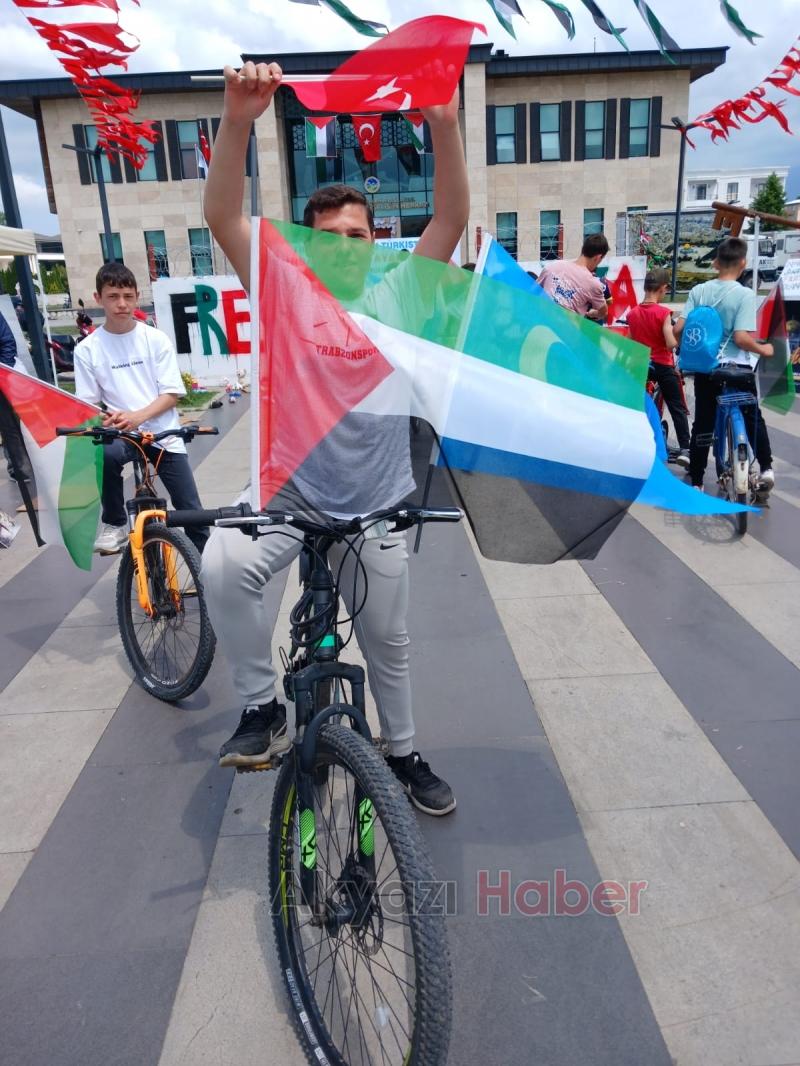 Akyazı Filistin ve Gazze için 3 gün ayaktaydı