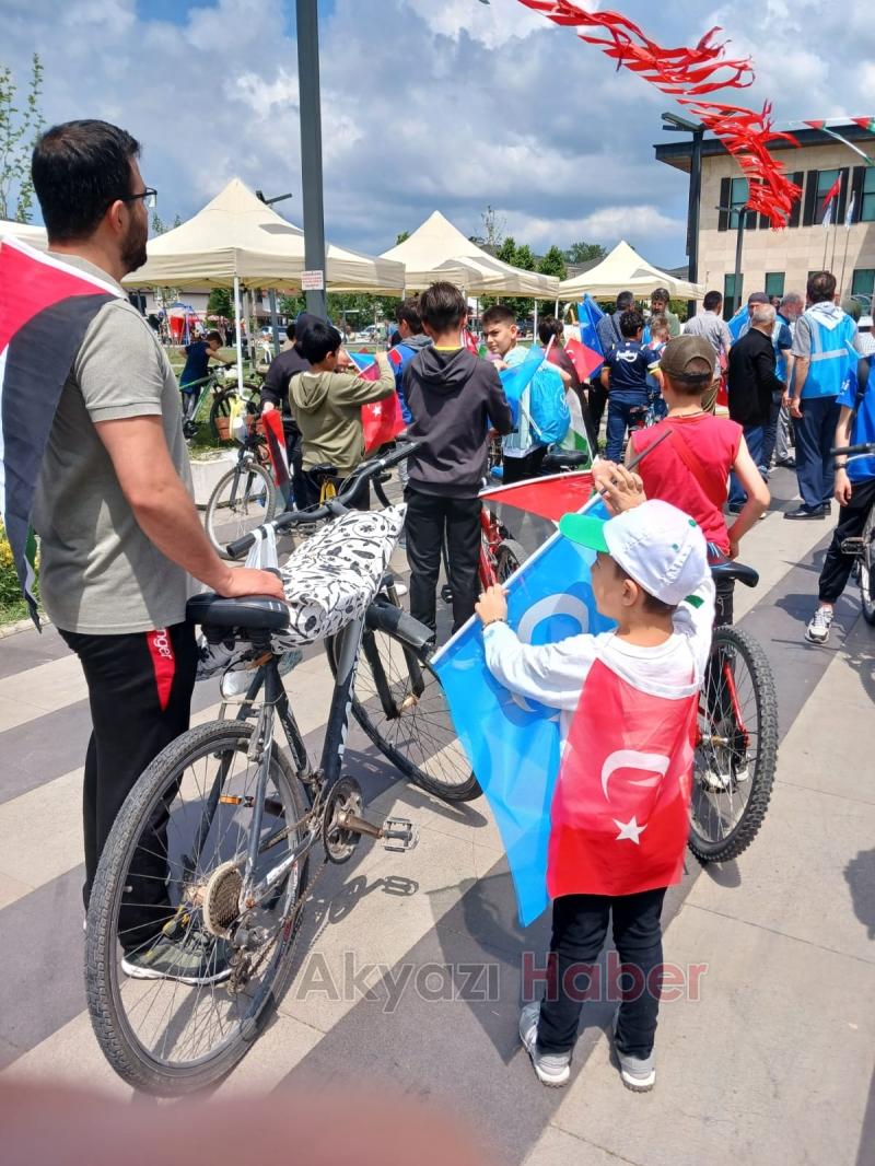Akyazı Filistin ve Gazze için 3 gün ayaktaydı