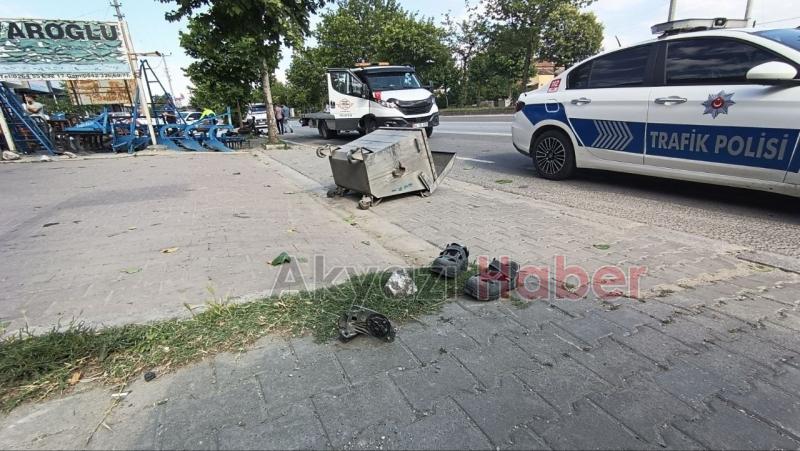 23 Yaşındaki Motosikletli Gencin Feci Ölümü