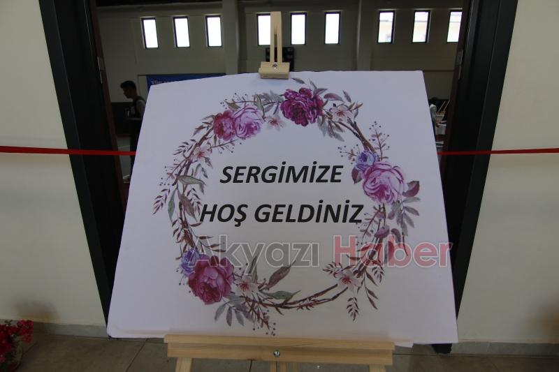 Akyazı KYK Öğrencilerinin Yıl Sonu Sergisi Büyük İlgi Gördü
