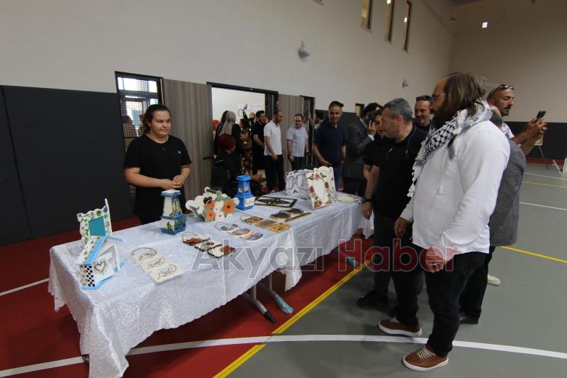 Akyazı KYK Öğrencilerinin Yıl Sonu Sergisi Büyük İlgi Gördü