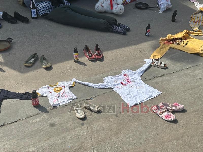 Akyazı da Gazze Nöbeti Bu Haftada Sürdü