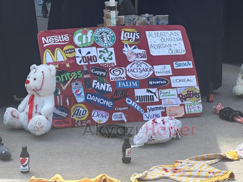 Akyazı da Gazze Nöbeti Bu Haftada Sürdü