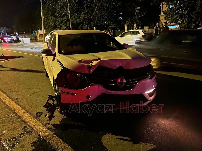 ASKF Başkanı nın Kullandığı Otomobil Traktörle Çarpıştı 1 Yaralı