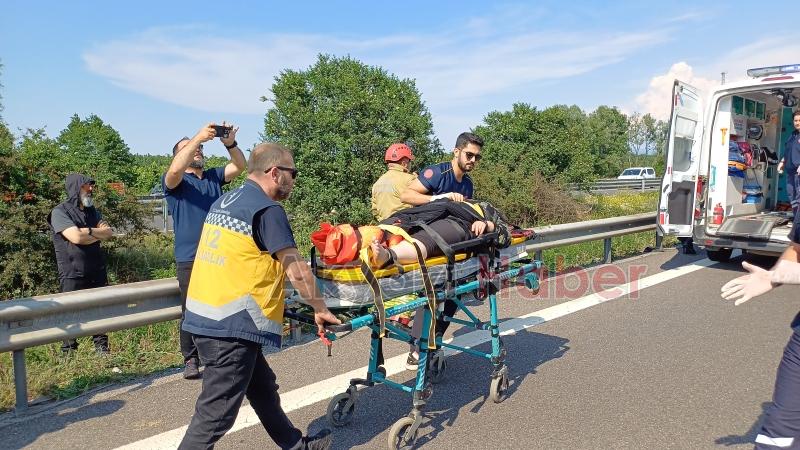 Tanker İle Tır Çarpıştı 5 Yaralı