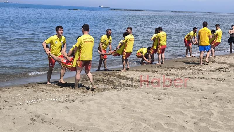 Cankurtaranlar sahillerde göreve başlıyor