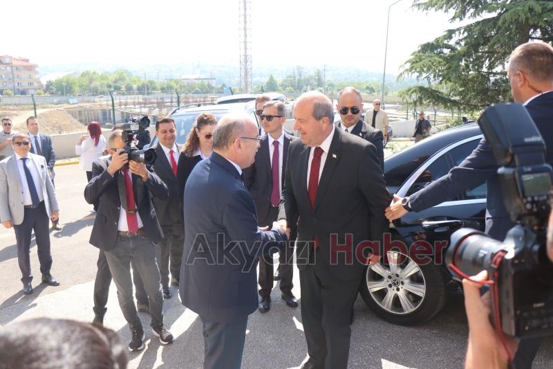 KKTC Cumhurbaşkanı Tatar Sakarya'ya geldi