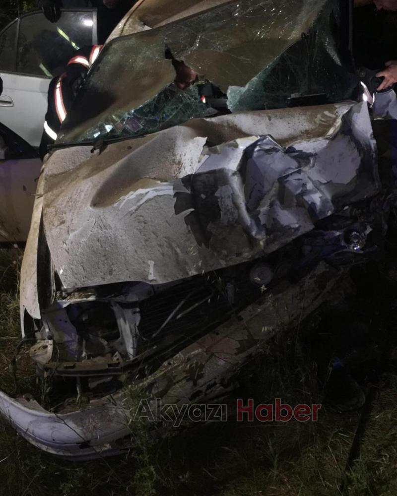 Karasu'da kaza 1 ölü, 1 yaralı