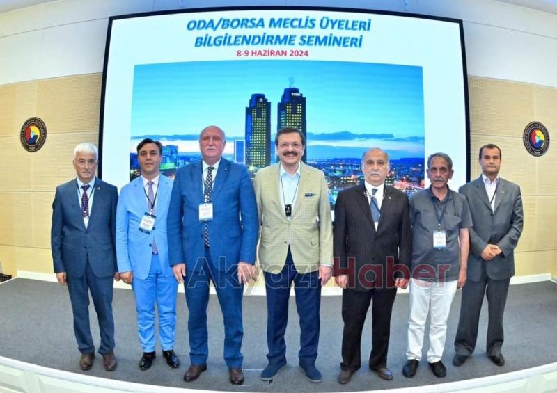 ATSO ve ATB Meclis Üyeleri TOBB'un seminerine katıldı