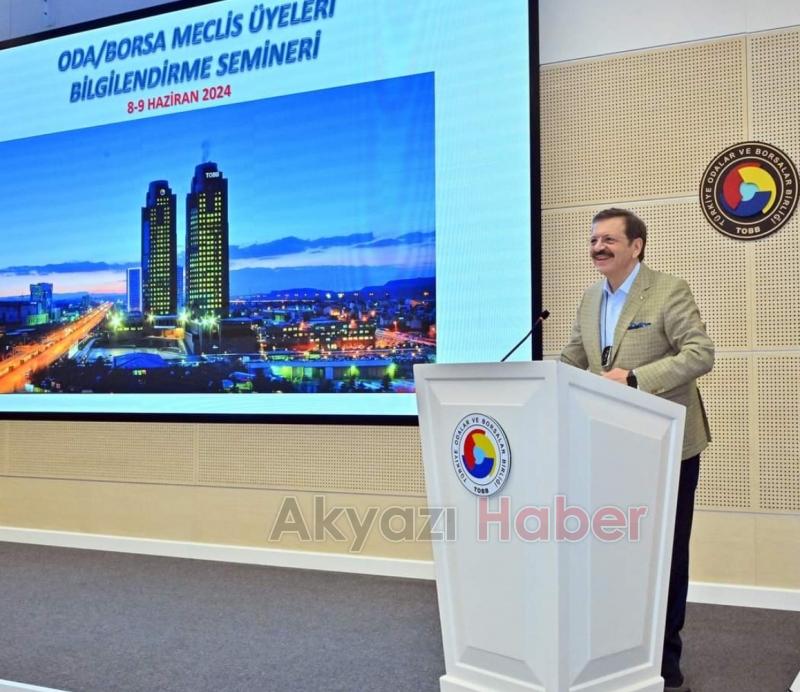 ATSO ve ATB Meclis Üyeleri TOBB'un seminerine katıldı