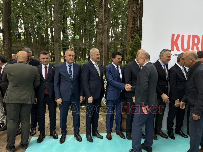 Sakarya'da bayramlaşma töreni