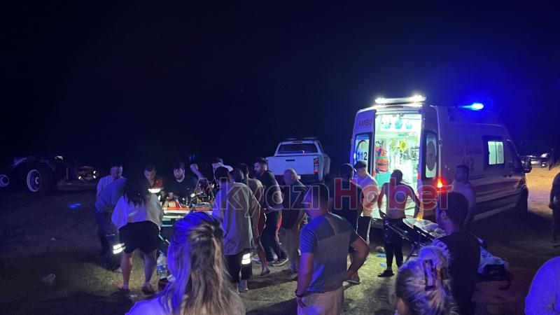 Babalı sahilinde facia; Baba öldü, kızının durumu ağır