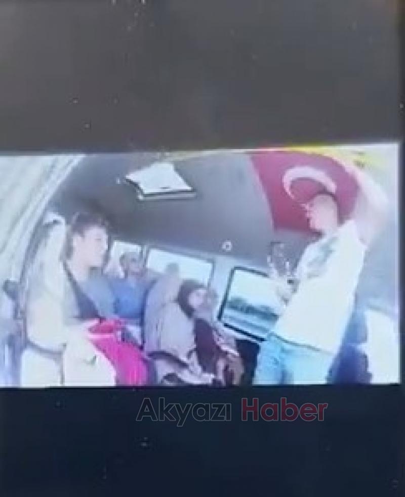 Yolcu gibi halk otobüsüne binen jandarma ceza kesti