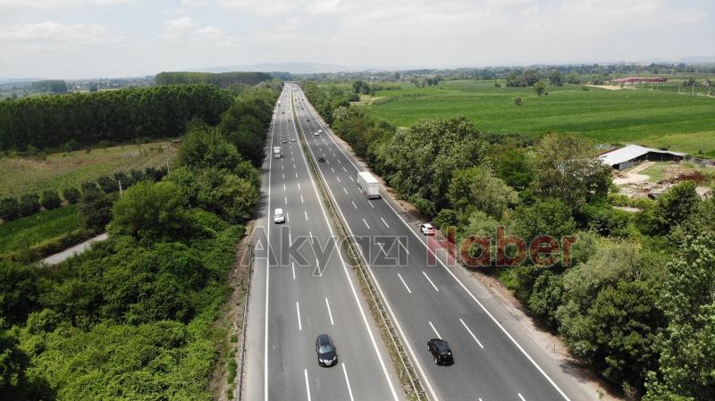 Otoyol Sakarya geçişinde trafik akıcı