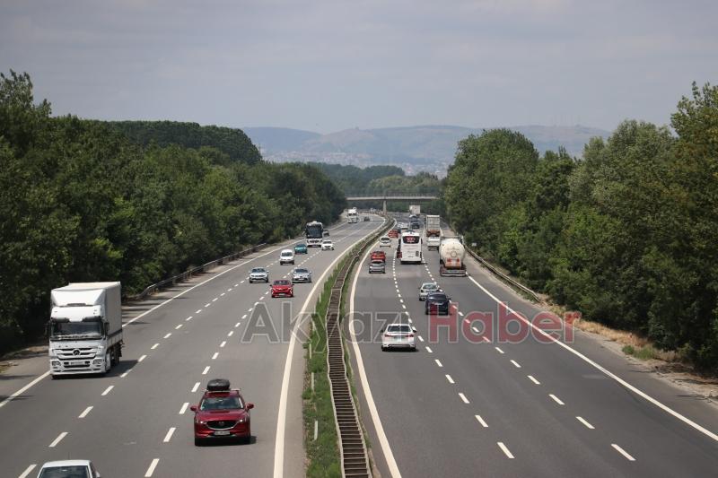 Otoyol Sakarya geçişinde trafik akıcı
