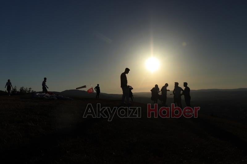 Kırantepe yamaç paraşütçülerinin gözdesi oldu