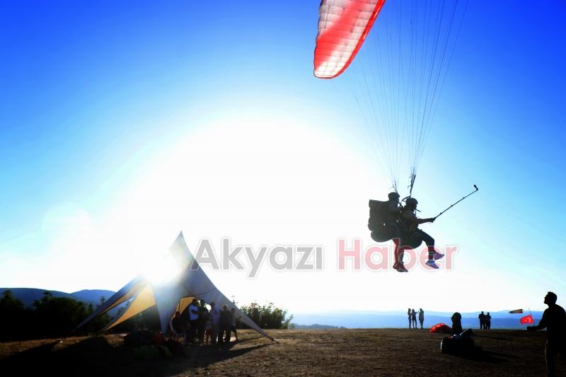 Kırantepe yamaç paraşütçülerinin gözdesi oldu