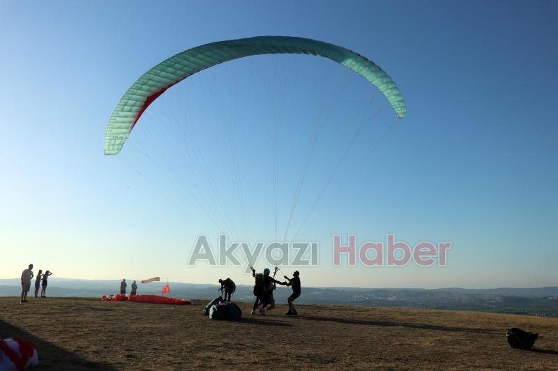 Kırantepe yamaç paraşütçülerinin gözdesi oldu