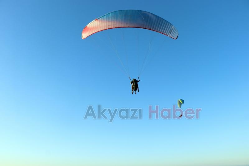 Kırantepe yamaç paraşütçülerinin gözdesi oldu