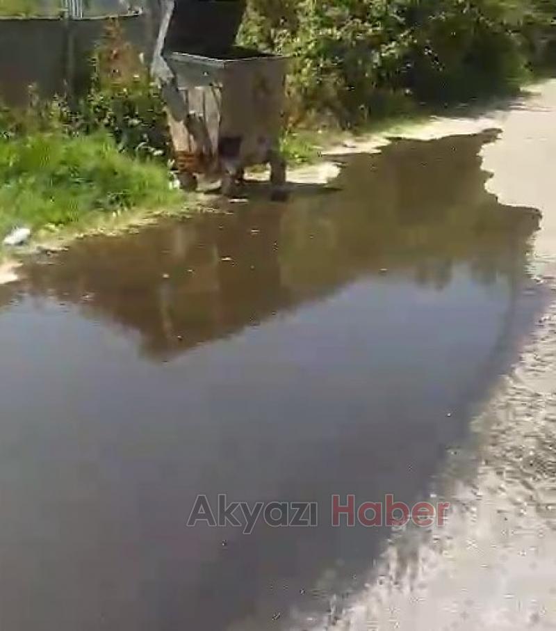 Karapürçek'te vatandaşın kanalizasyon tepkisi