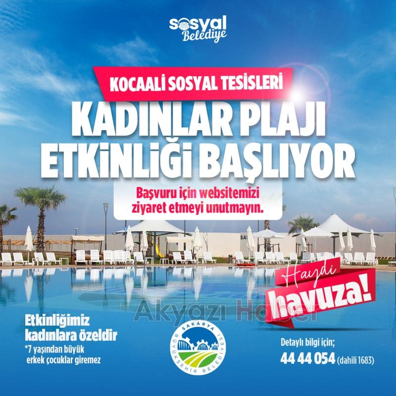 Kadınlara özel etkinlik ücretsiz misafir edilecekler