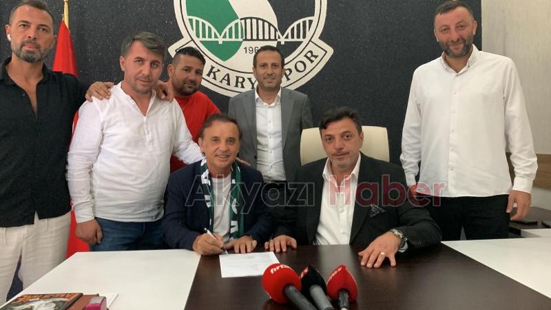 Sakaryaspor'un teknik direktörü Suat Kaya oldu