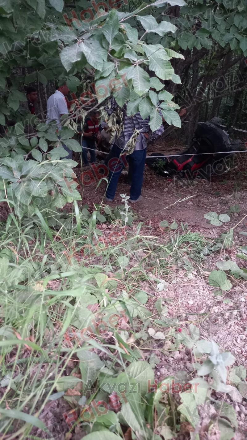 Akyazı Acelle Yaylası'nda ATV aracıyla kaza yapan kadın hayatını kaybetti. 