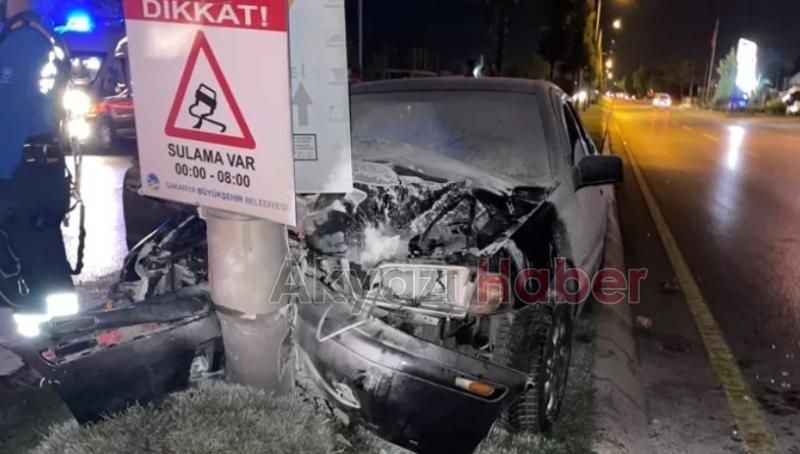 Yola düşen eşya kazaya neden oldu: 6 yaralı