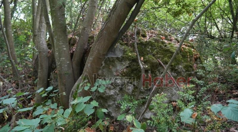 O kaleden geriye kalıntılar kaldı