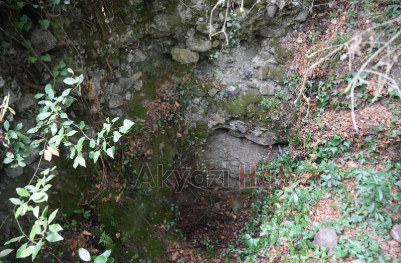 O kaleden geriye kalıntılar kaldı