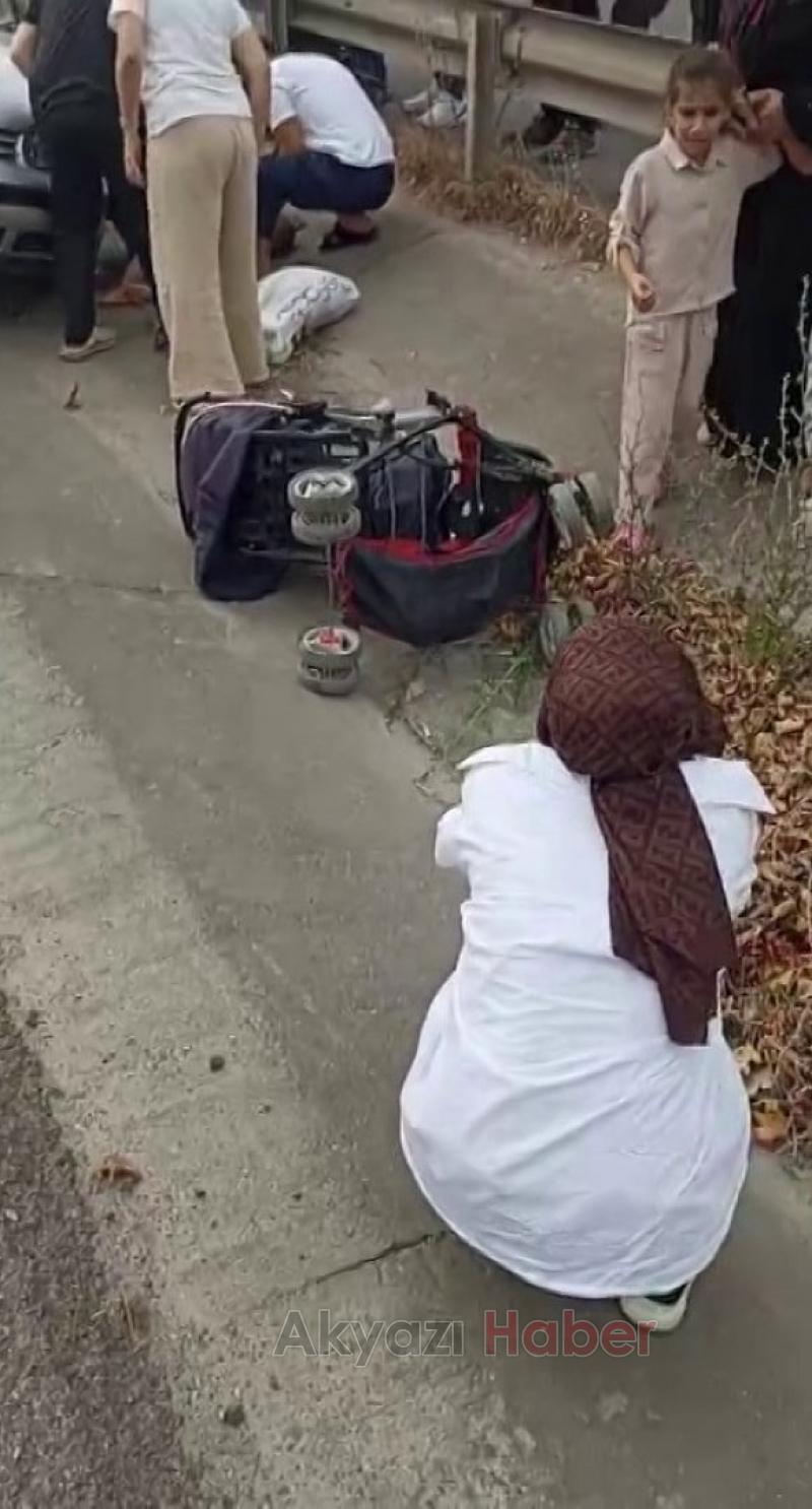 Yaya Geçidinde Feci Kaza Kamerada