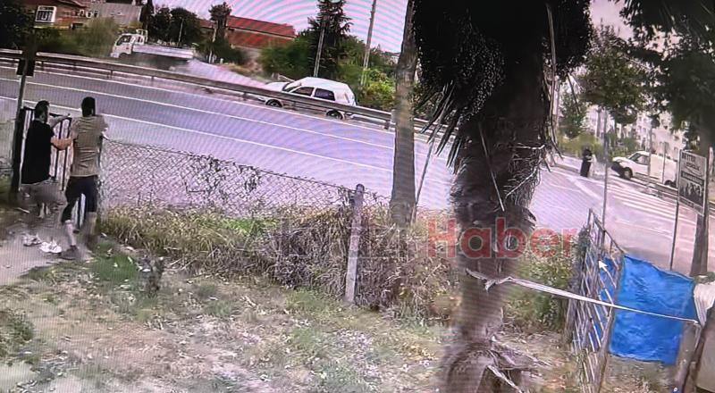 Yaya Geçidinde Feci Kaza Kamerada