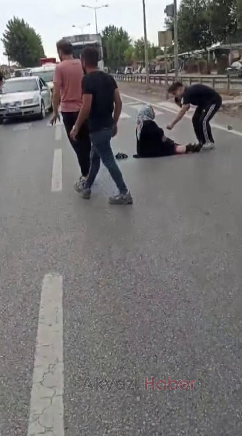 Yaya Geçidinde Feci Kaza Kamerada