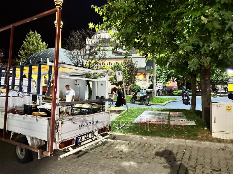 Akyazı Gazi Süleyman Paşa Camii önüne banka ATMsi