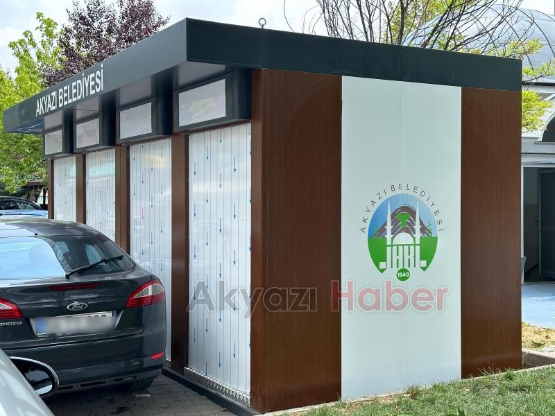 Akyazı Gazi Süleyman Paşa Camii önüne banka ATMsi