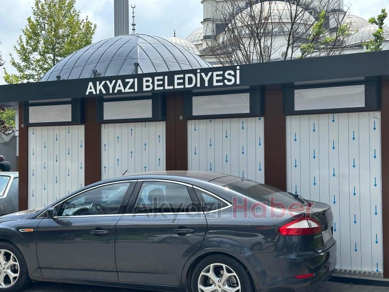 Akyazı Gazi Süleyman Paşa Camii önüne banka ATMsi