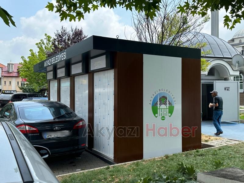 Akyazı Gazi Süleyman Paşa Camii önüne banka ATMsi