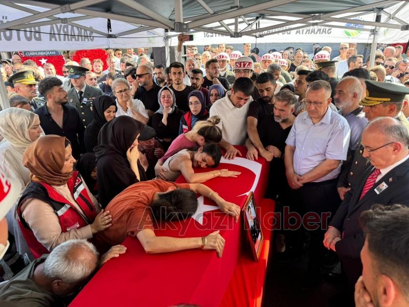 Şehit astsubay Bahadır Rıdvan Talay'a hüzünlü veda