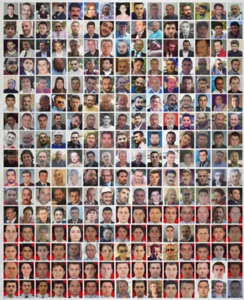 15 Temmuz'da şehit olan kahramanlar