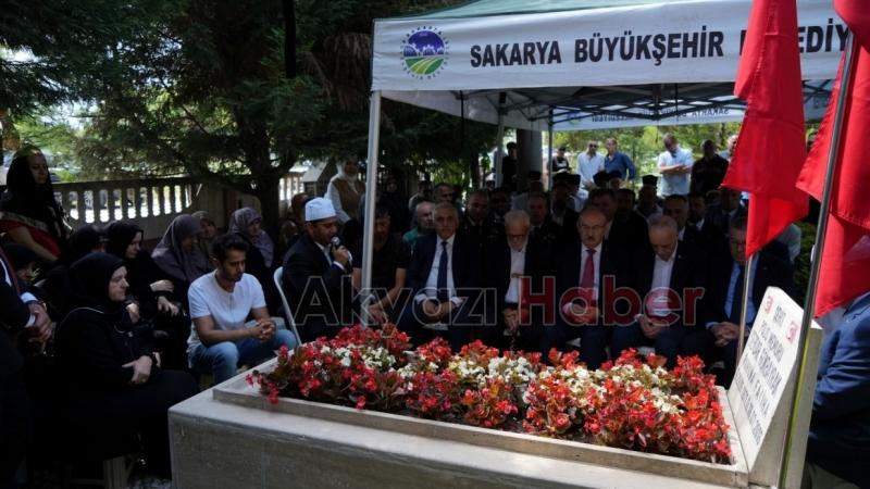 15 Temmuz şehidi Gökbayrak kabri başında anıldı