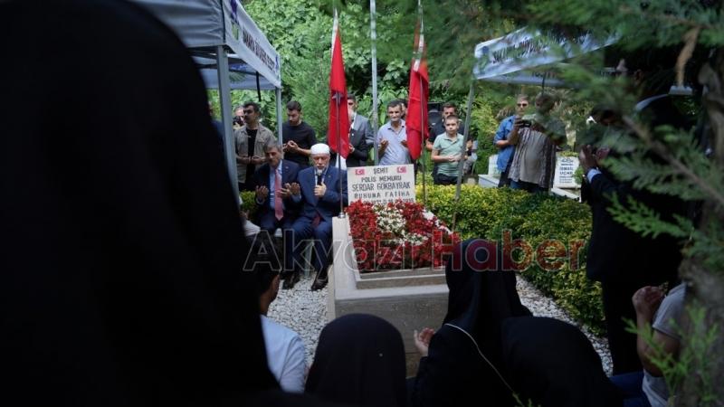 15 Temmuz şehidi Gökbayrak kabri başında anıldı