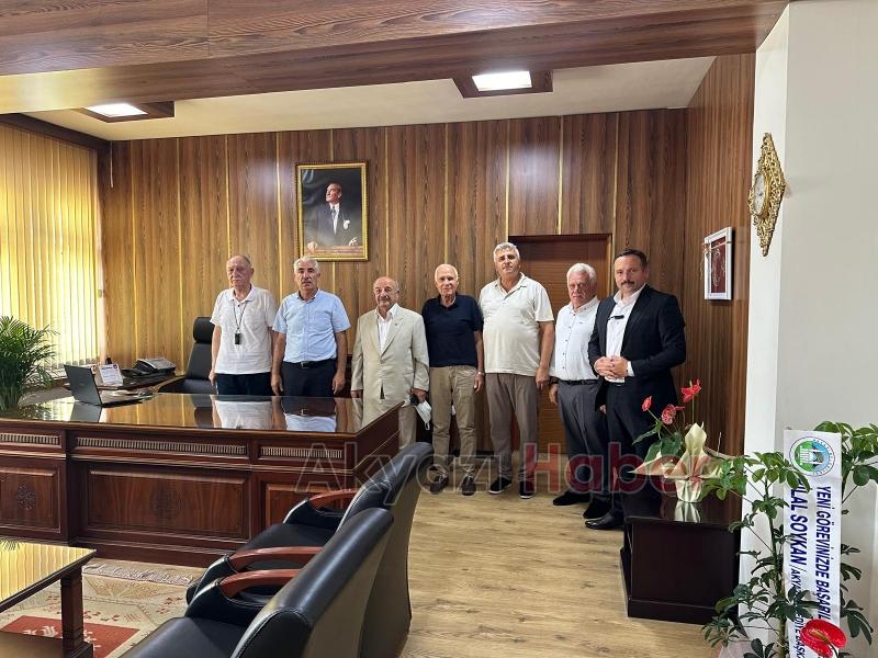 ATSO'dan yeni ilçe milli eğitim müdürüne ziyaret