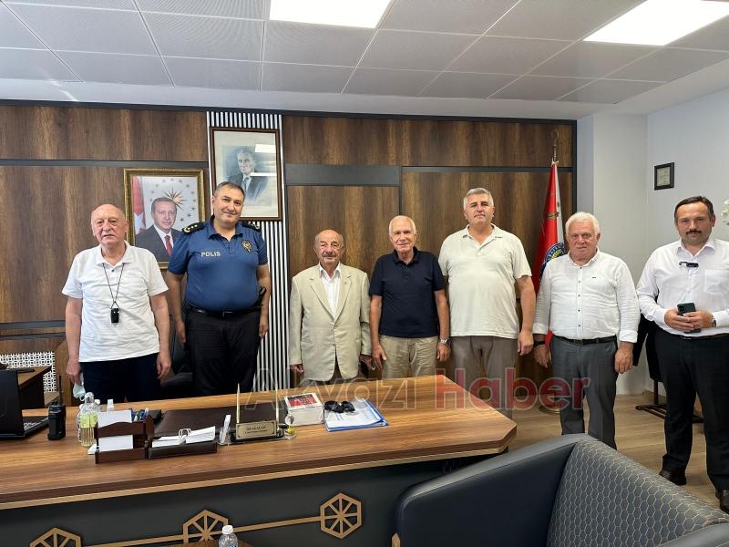 ATSO'dan ilçe emniyet müdürüne ziyaret